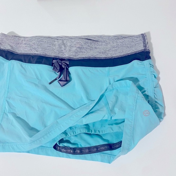 Lululemon tennis skirt light blue with shorts underneath 8 - Picture 3 of 5